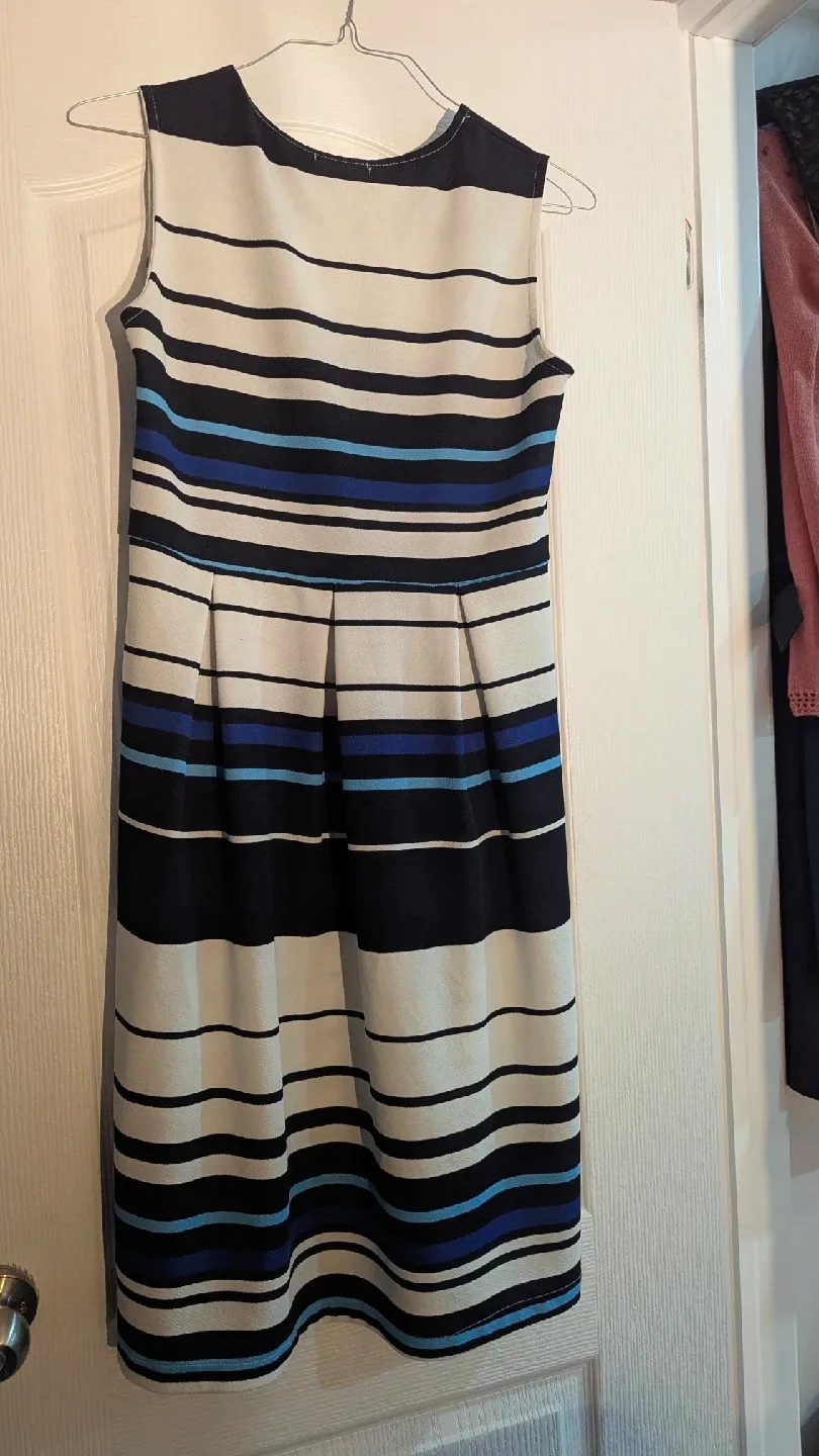 cute office/summer Striped Dress - Size M image indicator(3)