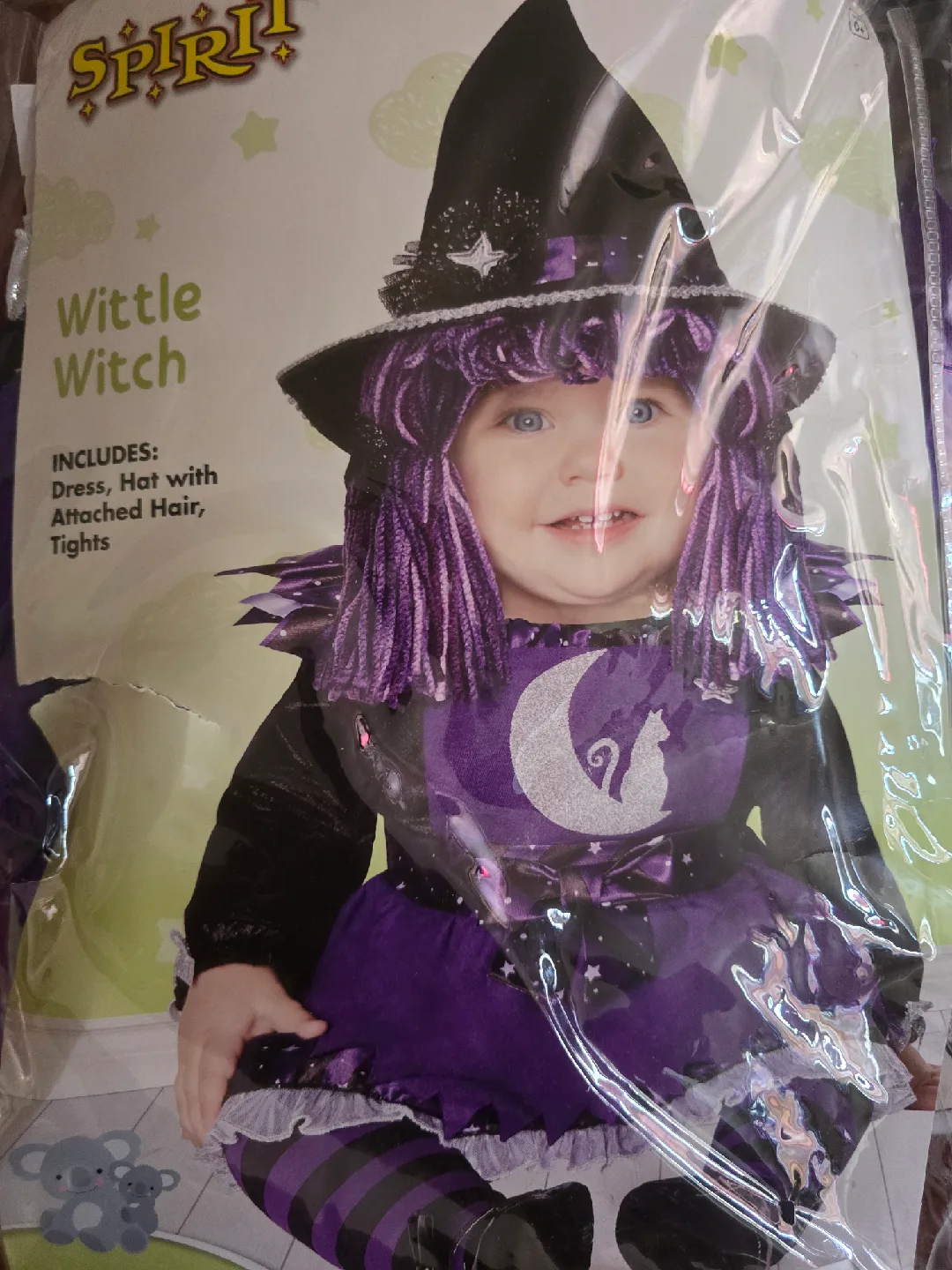 Spirit Halloween Wittle Witch Costume - New thumbnail