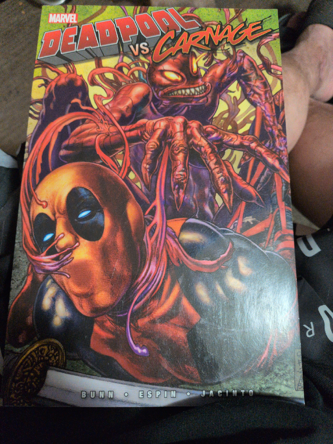Deadpool vs Carnage Comic Book