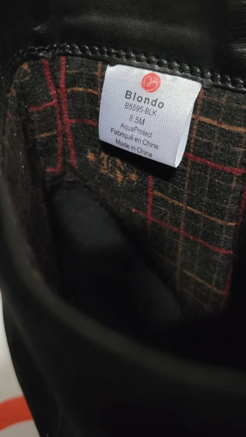 Blondo Waterproof Black Suede Ankle Boots image indicator(7)