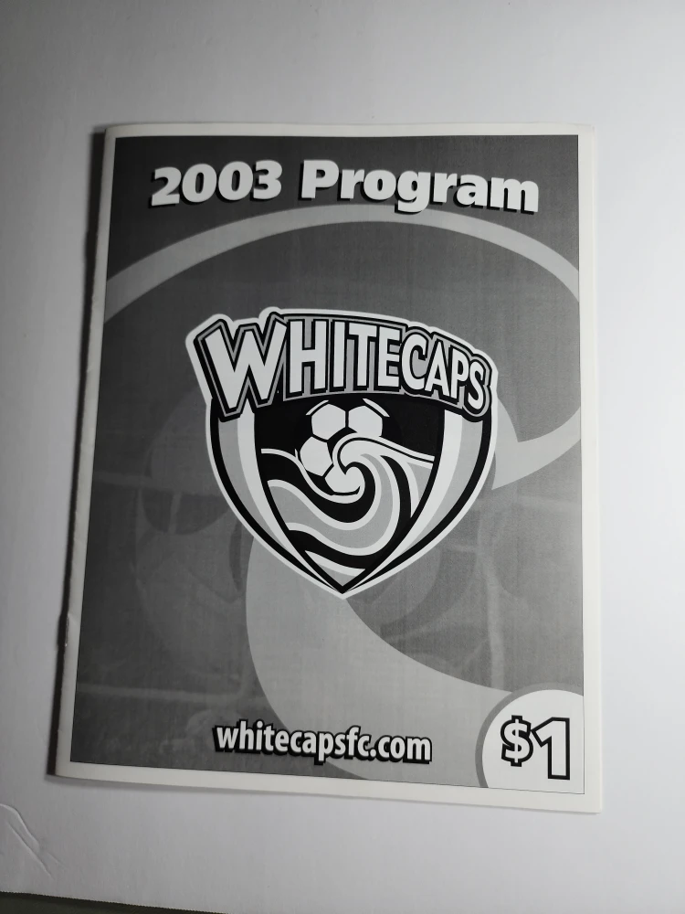 Vancouver Whitecaps 2003 Program