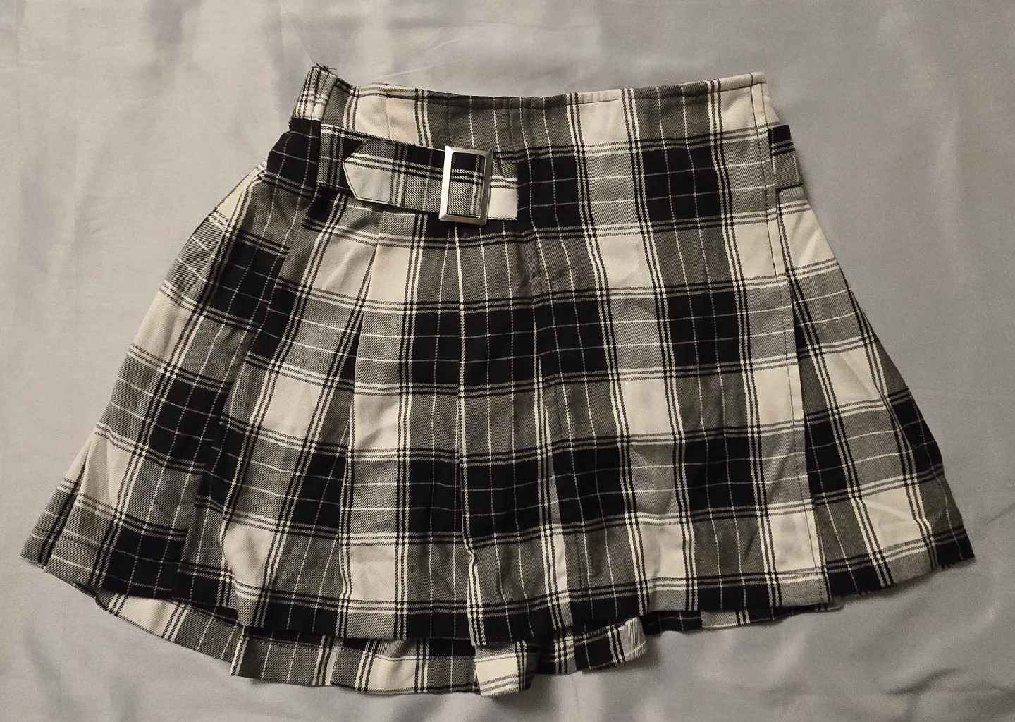 NEW! Justice Plaid Skirt with Built-in Shorts! - Size 12 Youth image indicator(2)