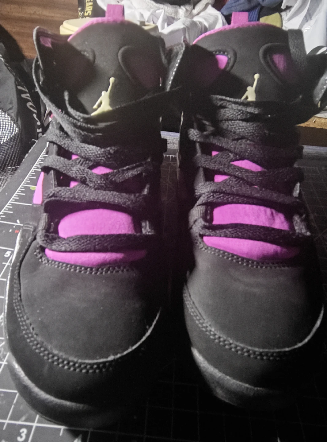 Jordan Flight Club 91 - Black/Fuchsia - photo 2