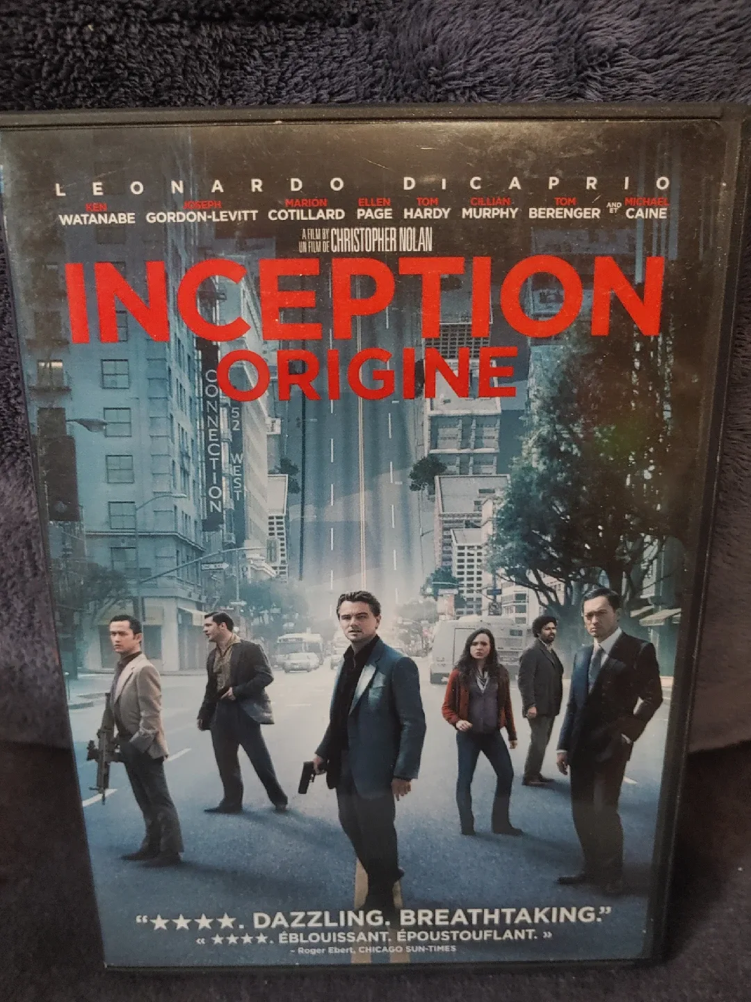 Inception DVD - Christopher Nolan Film thumbnail