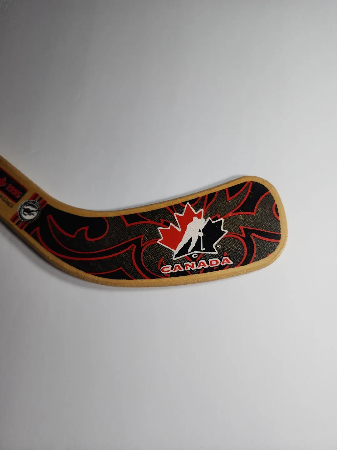 Canada 1995 World Juniors Mini Hockey Stick image indicator(2)