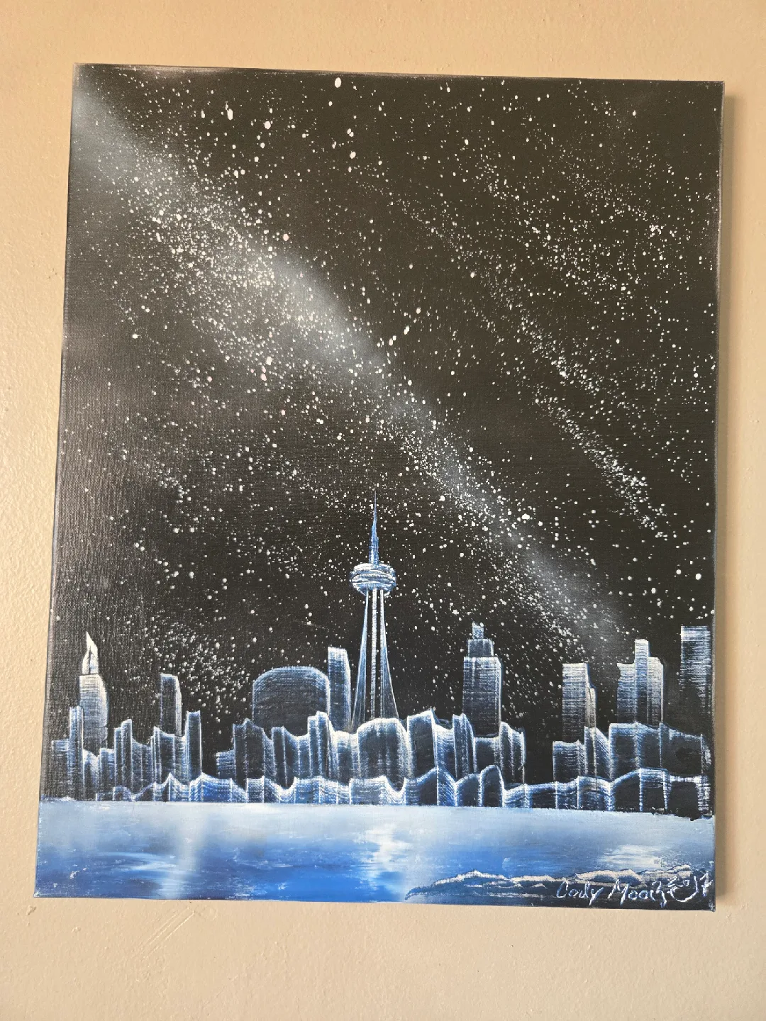 Painting of Toronto Skyline thumbnail