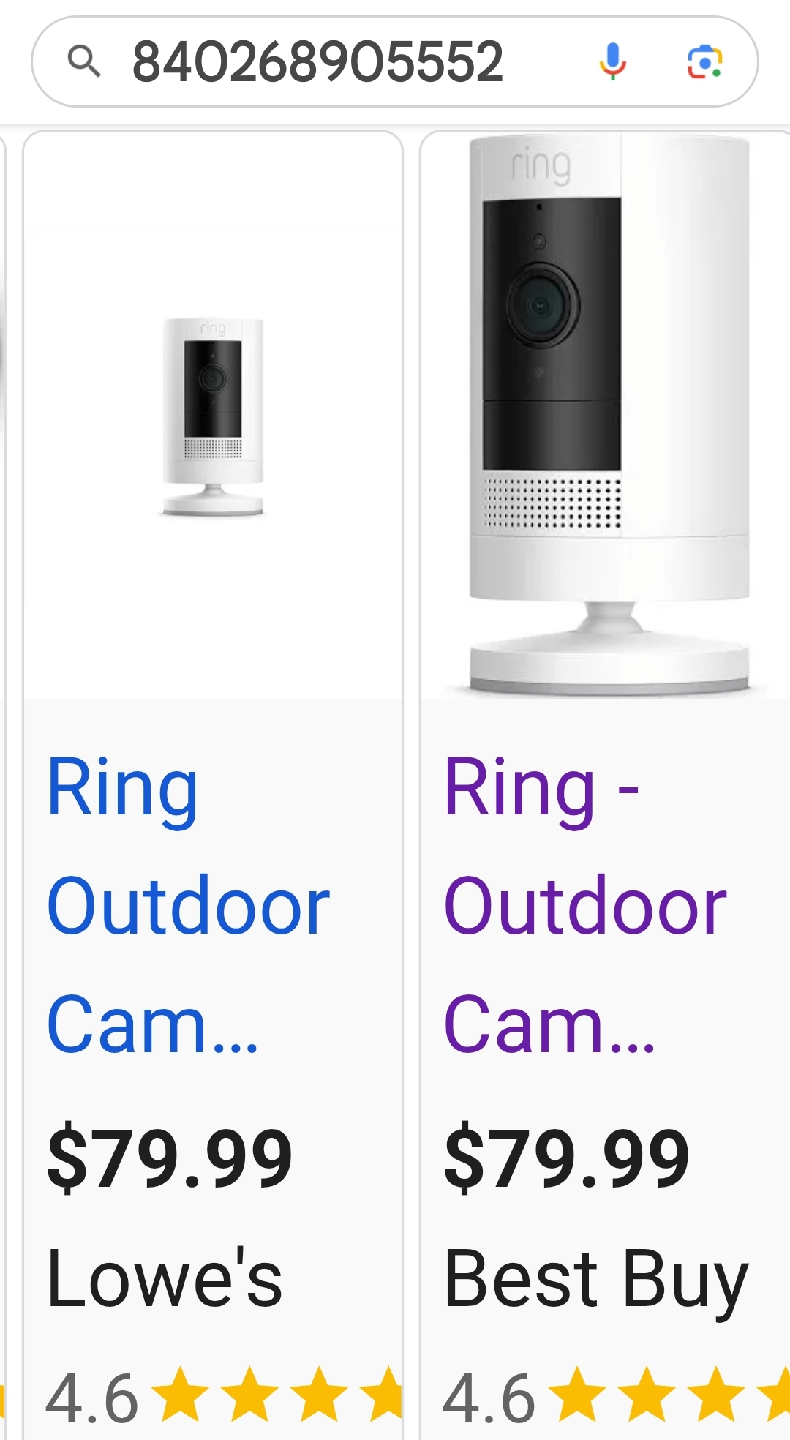 Ring Stick Up Cam Battery - White - photo 5