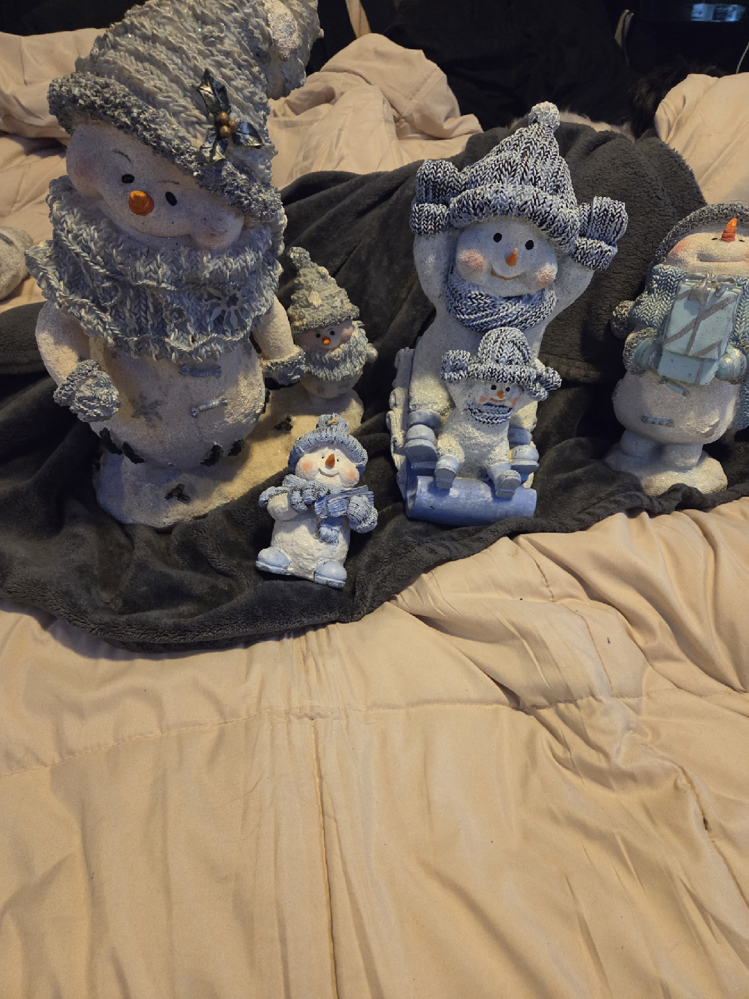 Snowman Family Figurines