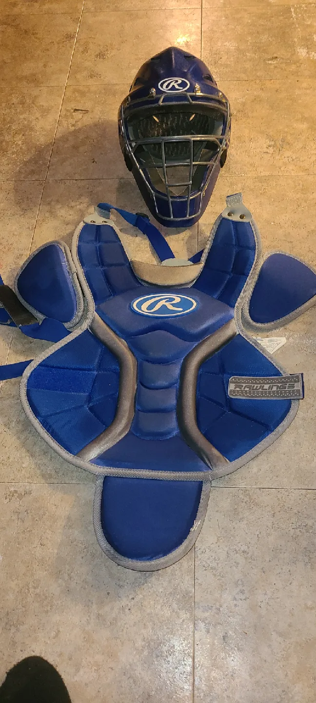 Rawlings Catcher's Gear Set - Blue 🥕 image indicator(4)