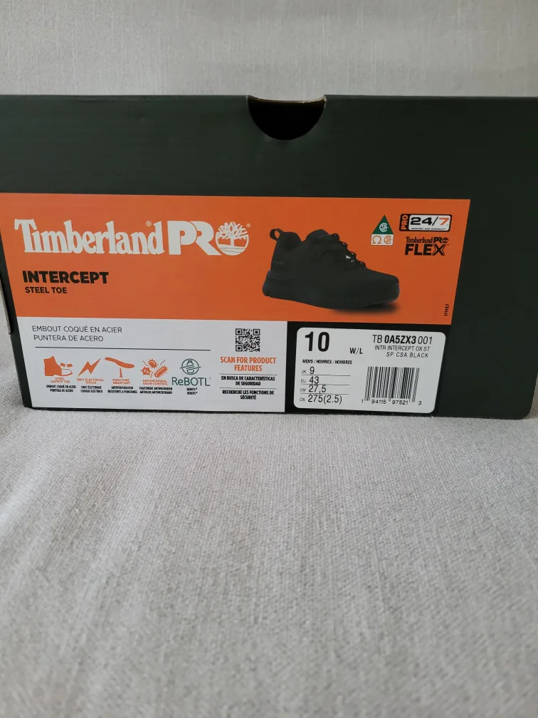 Brand new Timberland PRO Intercept Steel Toe Shoes - Size 10 image indicator(2)