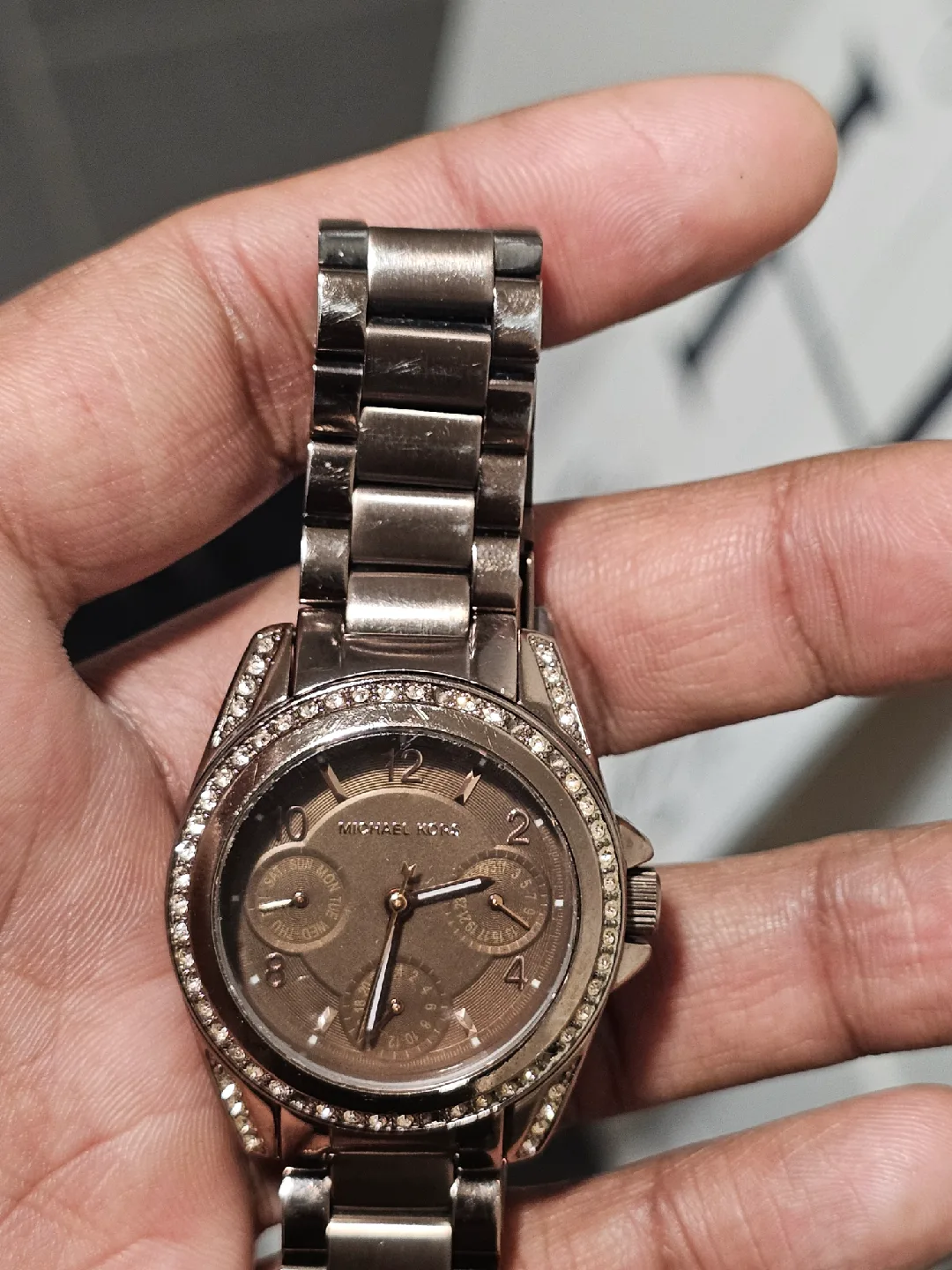 Michael Kors Women's Watches - Gold & Brown image indicator(2)