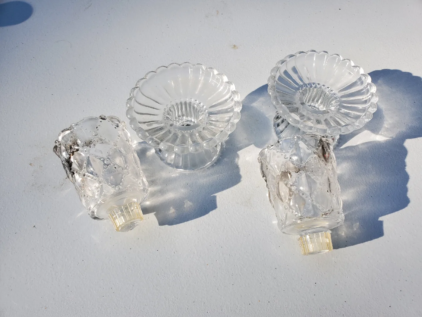 PartyLite Clear Glass Candle Holders image indicator(3)