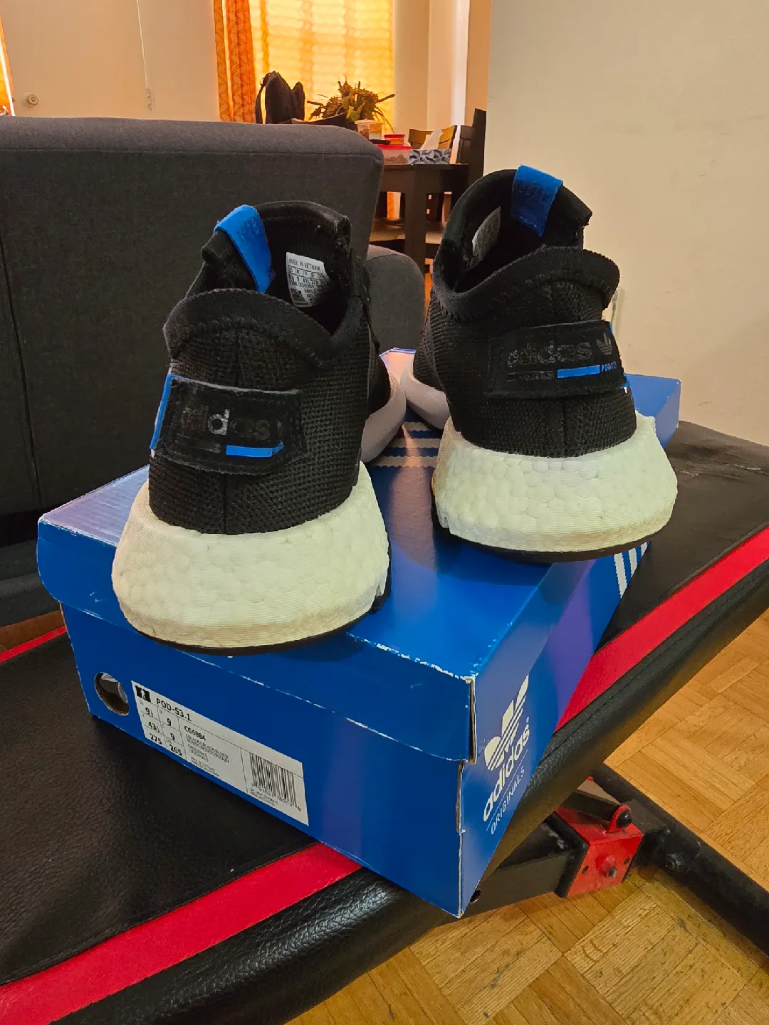 Adidas POD-S3.1 Black Men's US 9.5 image indicator(4)