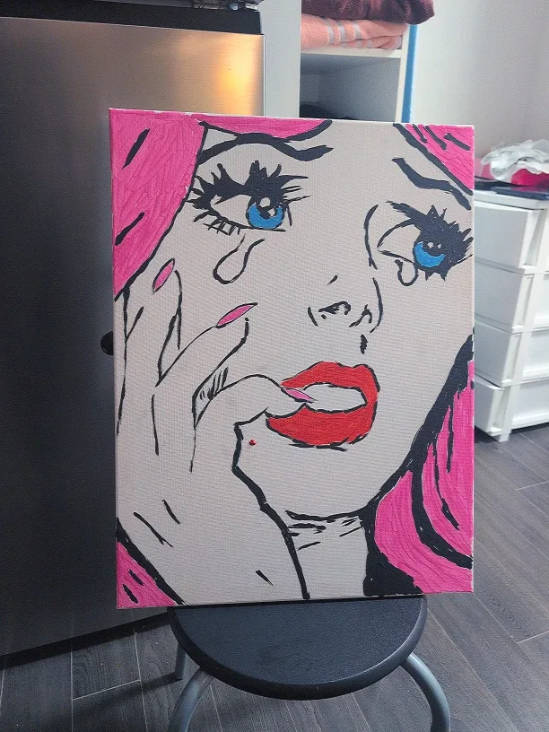 Hand-painted Canvas Art - Pop Art Style image indicator(3)