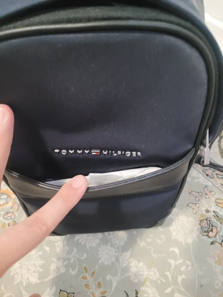 Tommy Hilfiger Navy Blue Backpack image indicator(4)