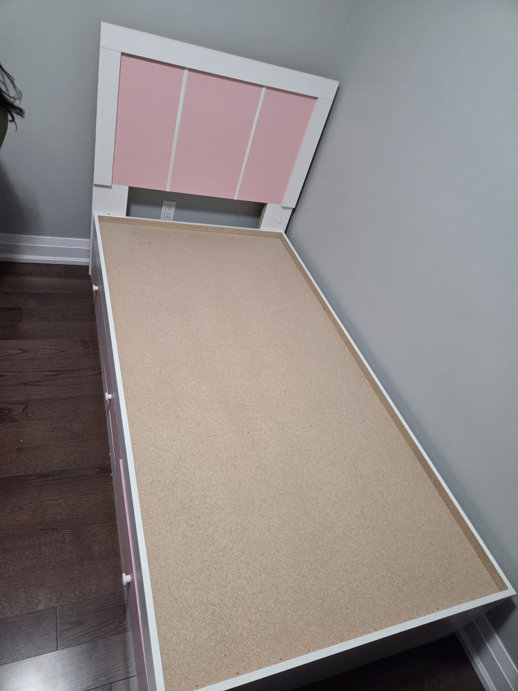 Pink & White Toddler Bed - photo 2