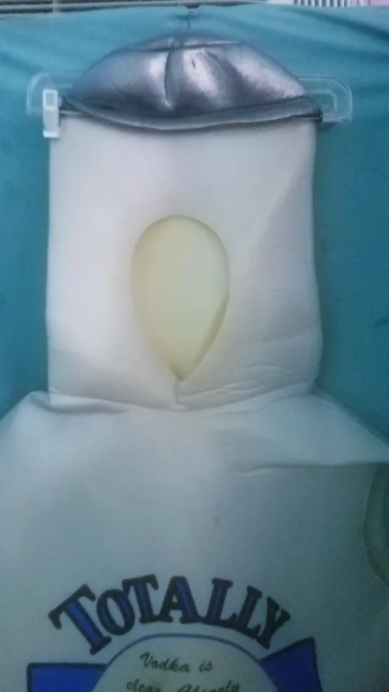 Adult  Vodka Bottle Costume Funny Halloween  See Description image indicator(3)