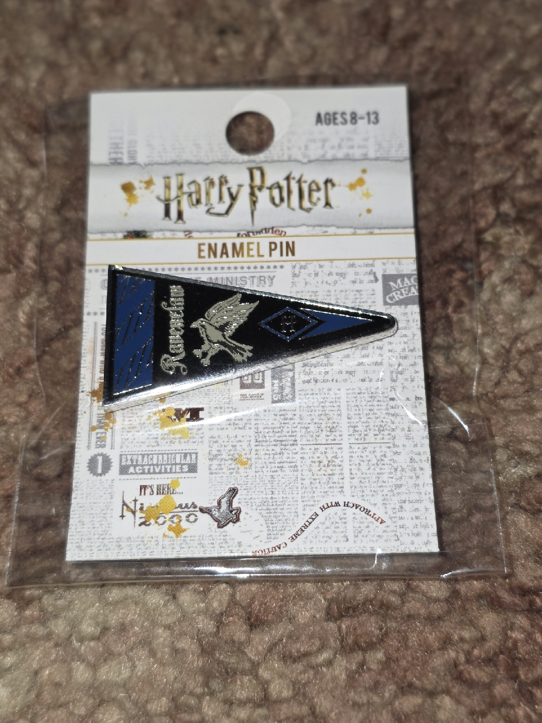 Harry Potter Ravenclaw Enamel Pin - New