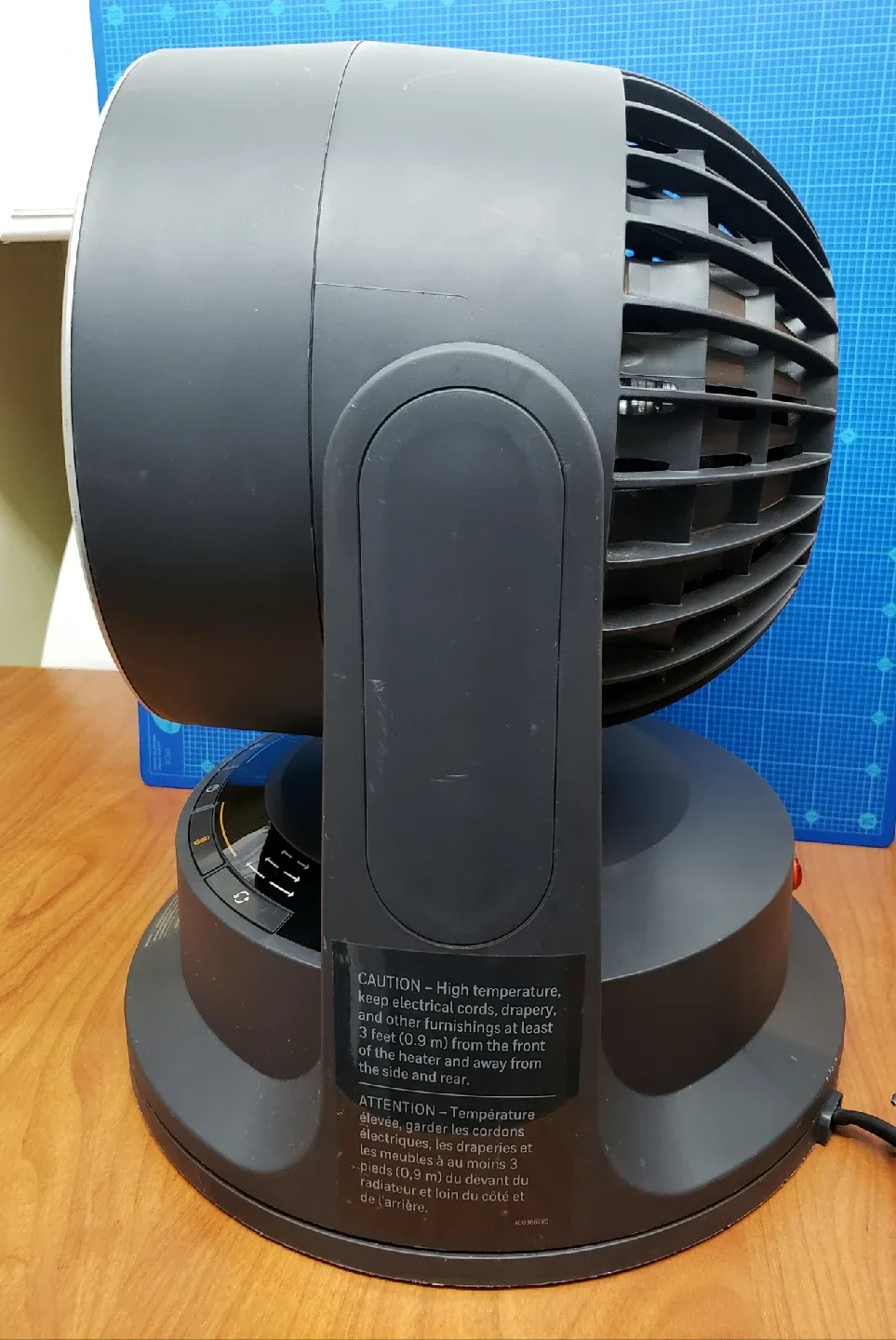 Honeywell TurboForce Heater/Air Circulator Fan image indicator(4)