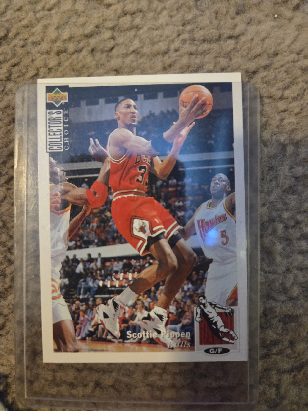 Scottie Pippen Chicago Bulls Upper Deck Trading Card