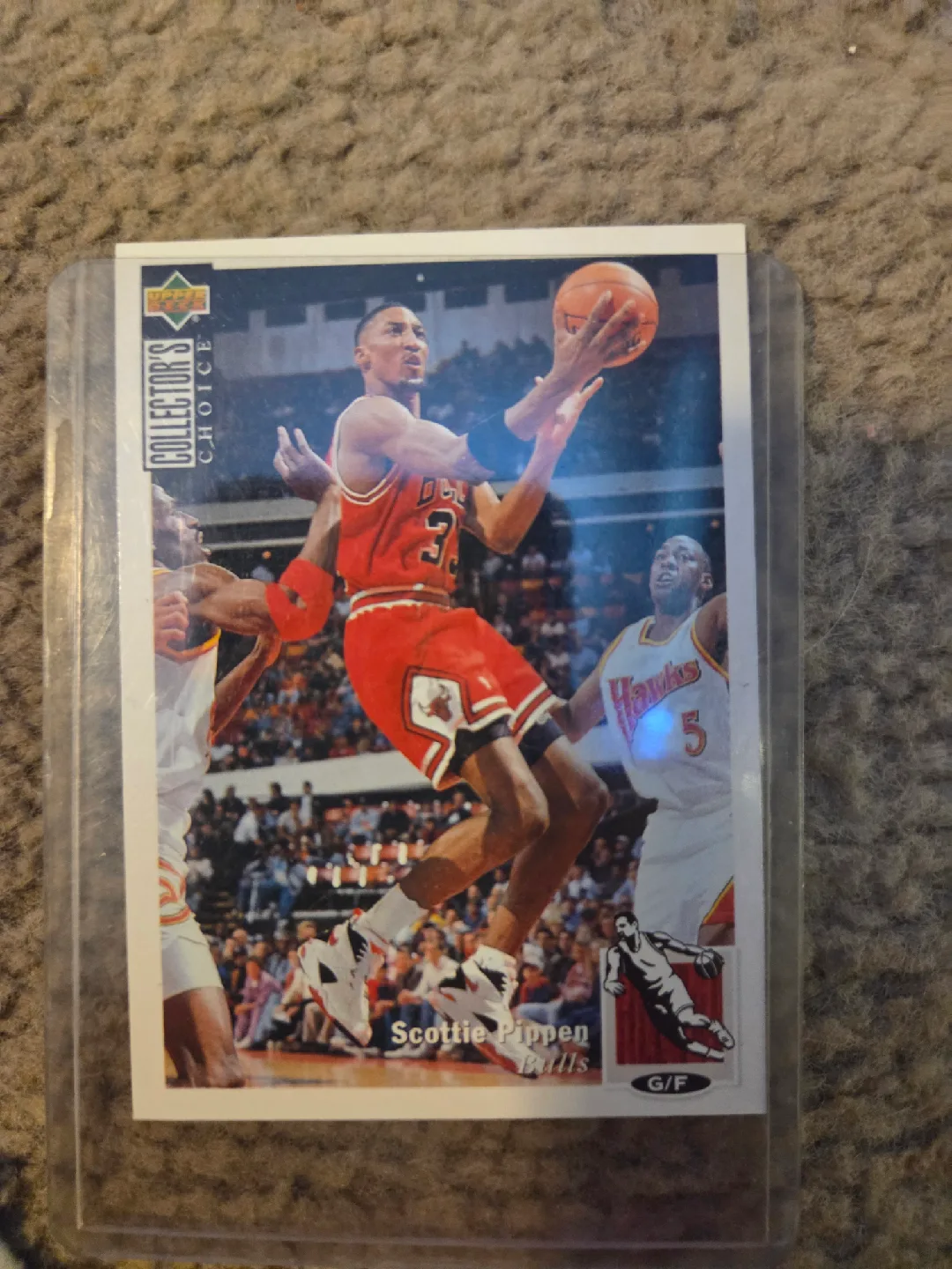 Scottie Pippen Chicago Bulls Upper Deck Trading Card thumbnail