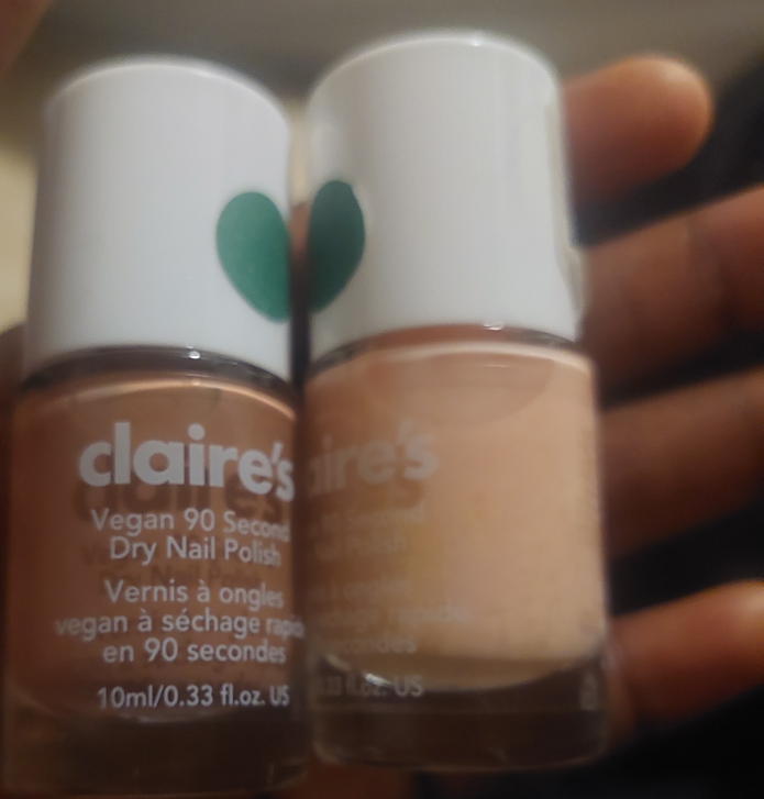 Claire's Vegan 90 Second Nail Polish - 2 Colours