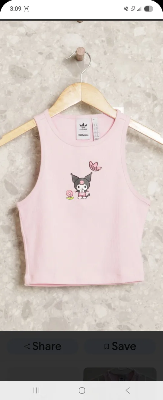 Adidas Kurumi Tank Top - Pink thumbnail