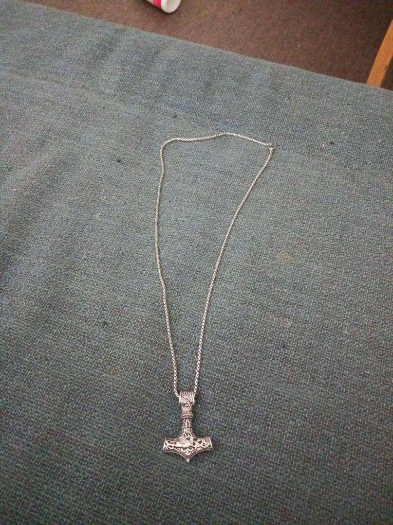 Thor's Hammer Pendant Necklace