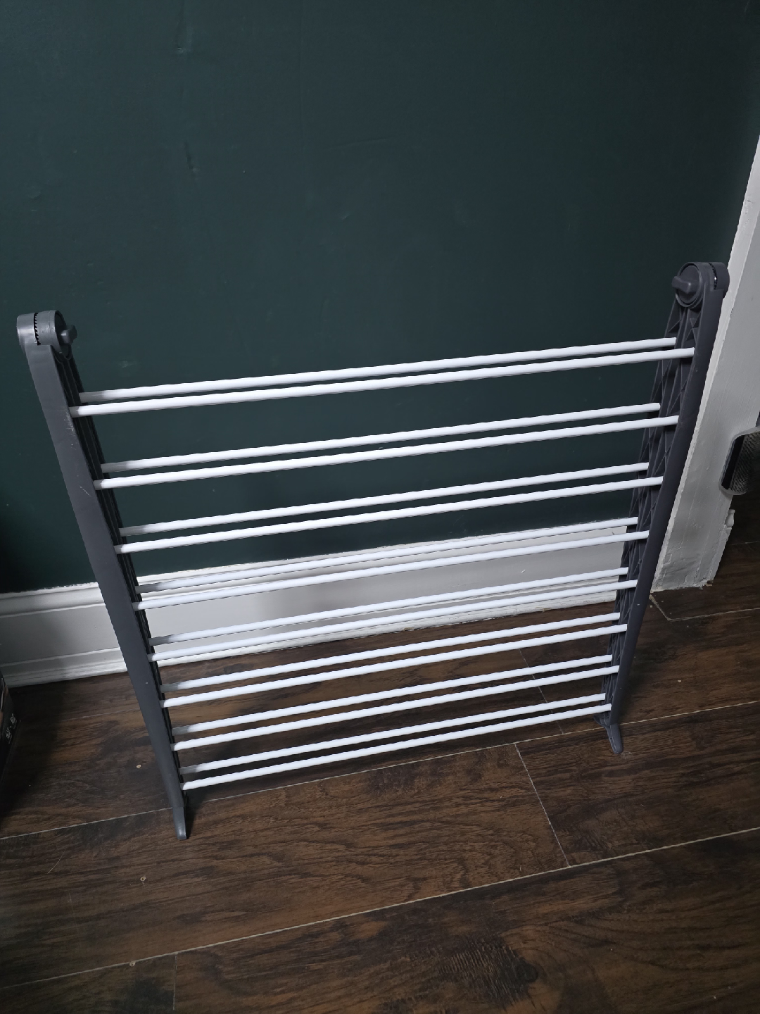 Gray Clothes Drying Rack - photo 2