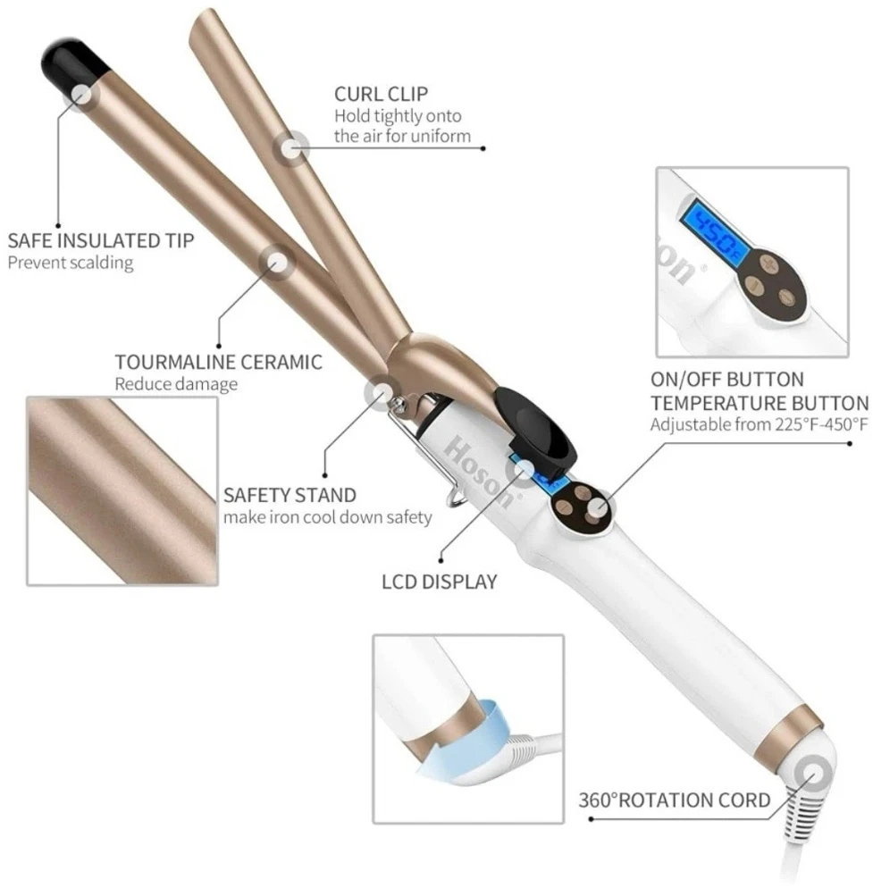 HOSON Professional Hair Curler - New! openbox - photo 4
