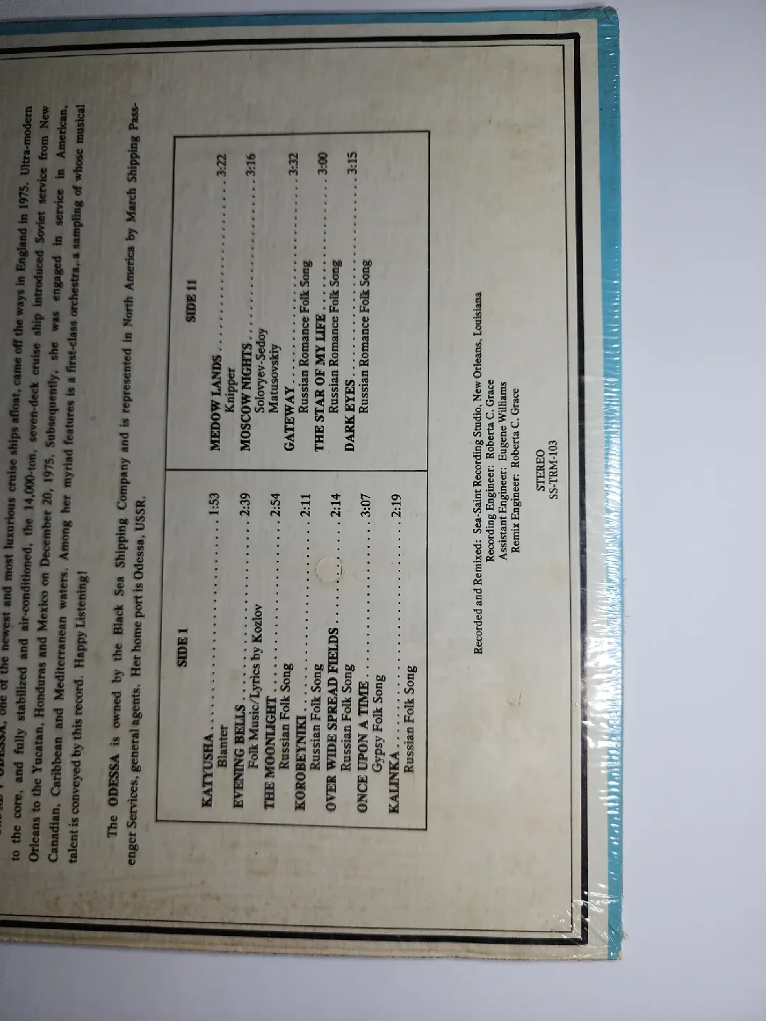 Traditional Russian Music - The Orchestra of the M.V. Odessa image indicator(6)