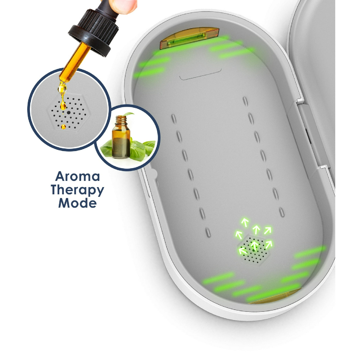 Cell Phone Cleaner Box with Wireless Charging - photo 3