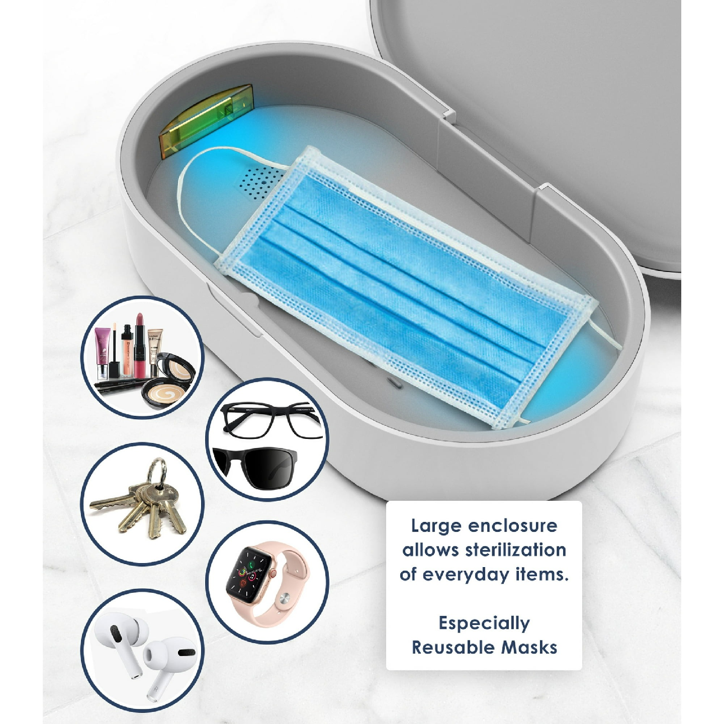 Cell Phone Cleaner Box with Wireless Charging - photo 5