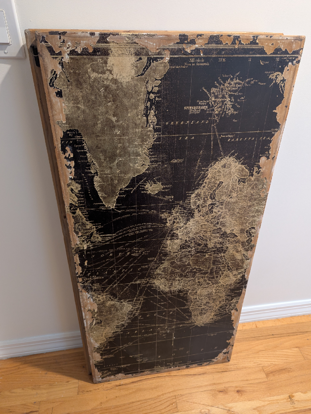 World Map Wall Decor (Set of 3) w/ delivery in Brooklyn - photo 5