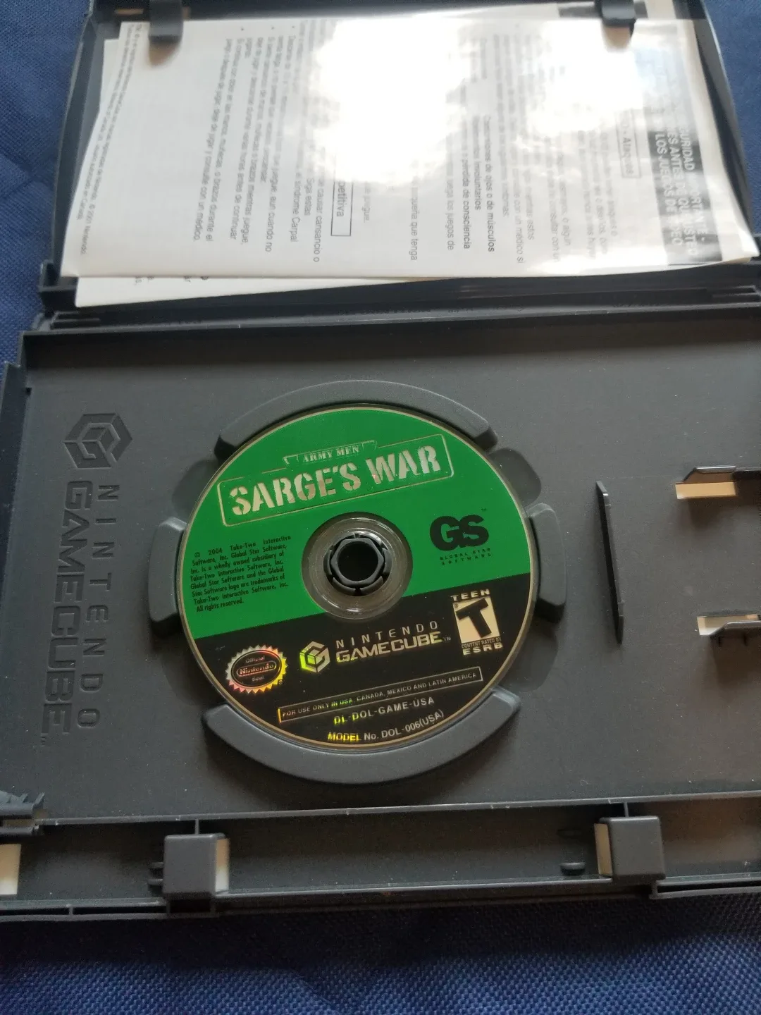 Nintendo Gamecube ARMY MEN Sarge's War CIB image indicator(2)
