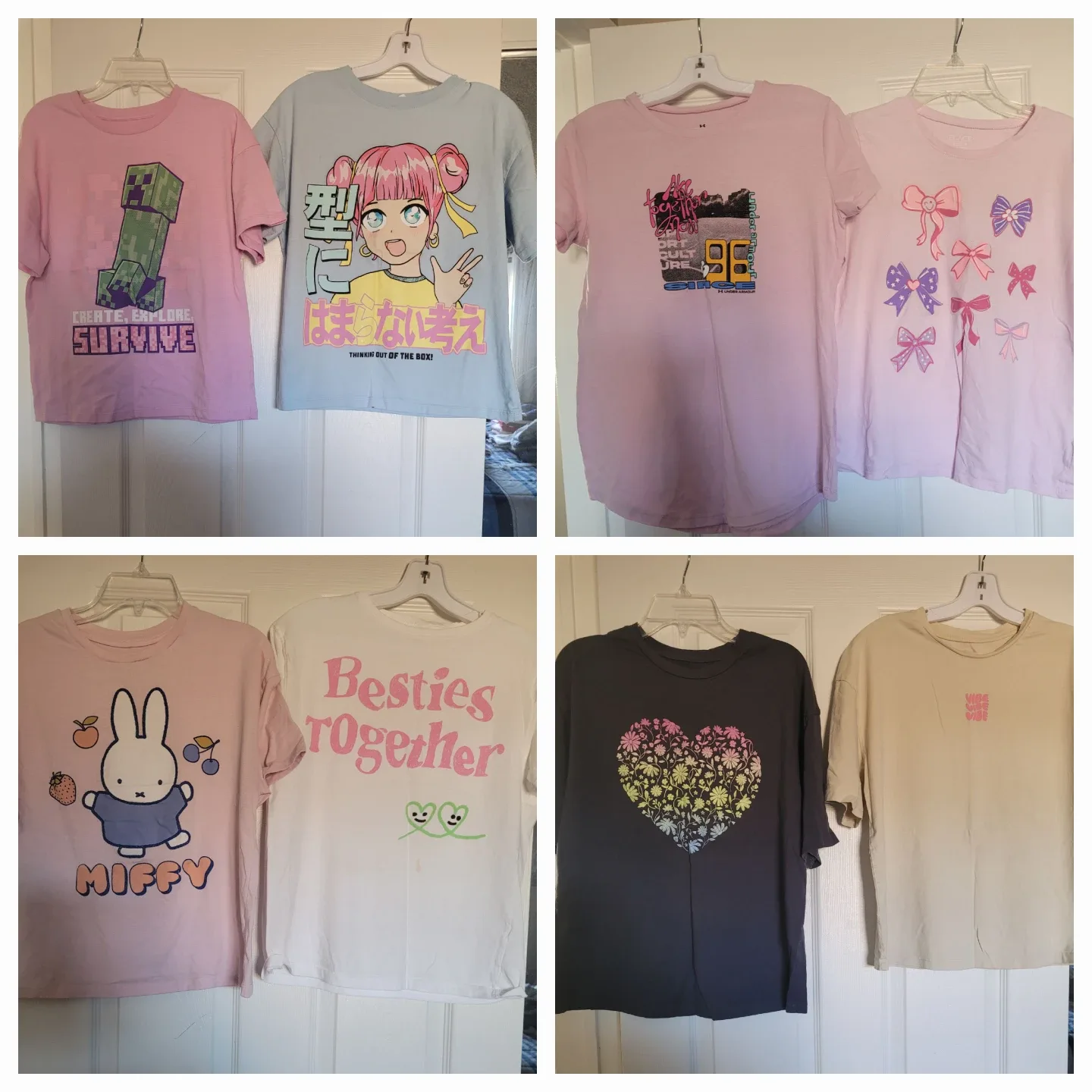 Girls' Clothing Bundle: Puma, Adidas, Minecraft & More! image indicator(4)