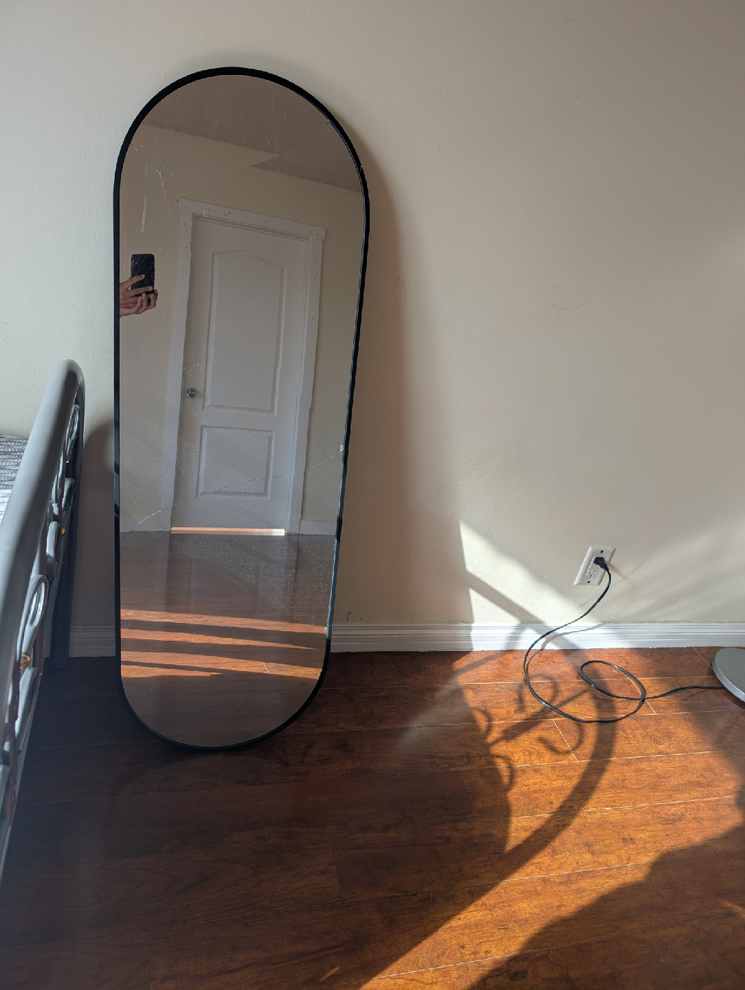 Cracked Full Length Mirror - photo 3