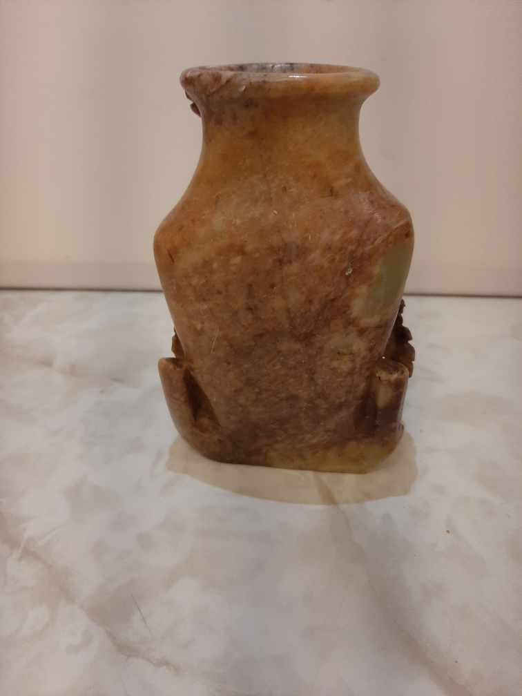 Carved Stone Vase - photo 2
