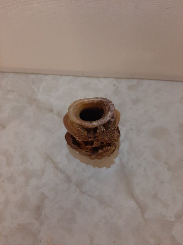 Carved Stone Vase - photo 3