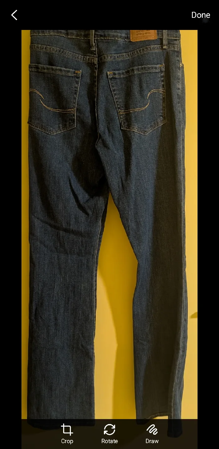 Levi Strauss Signature Mid Rise Bootcut Jeans - Size 4 image indicator(2)