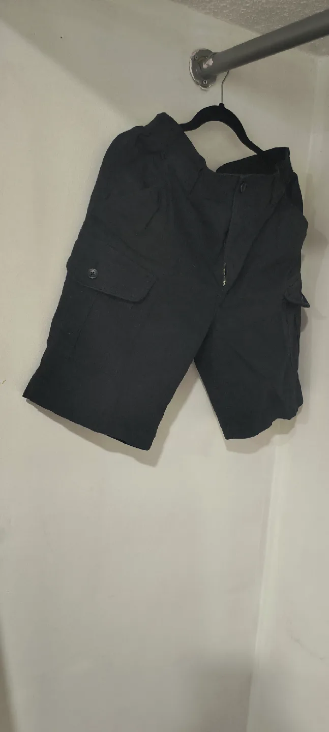 Buffalo David Bitton Black Cargo Shorts thumbnail