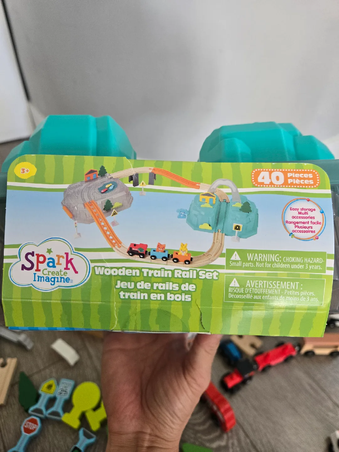 Kids train track toy set image indicator(7)