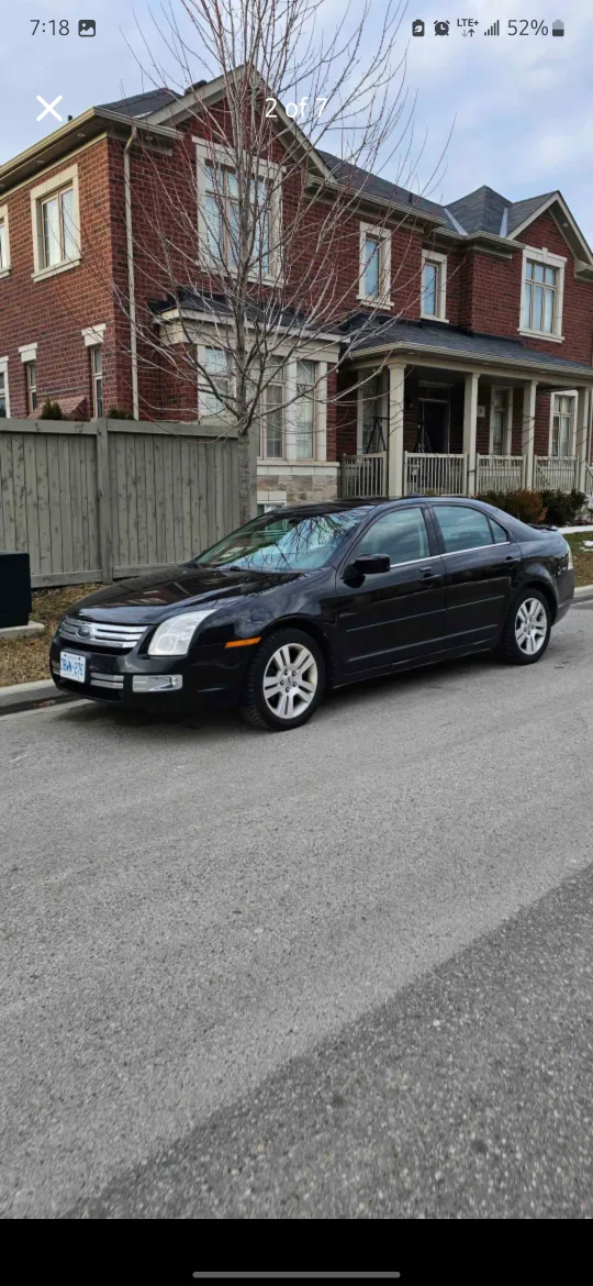 Ford Fusion with Winter Tires