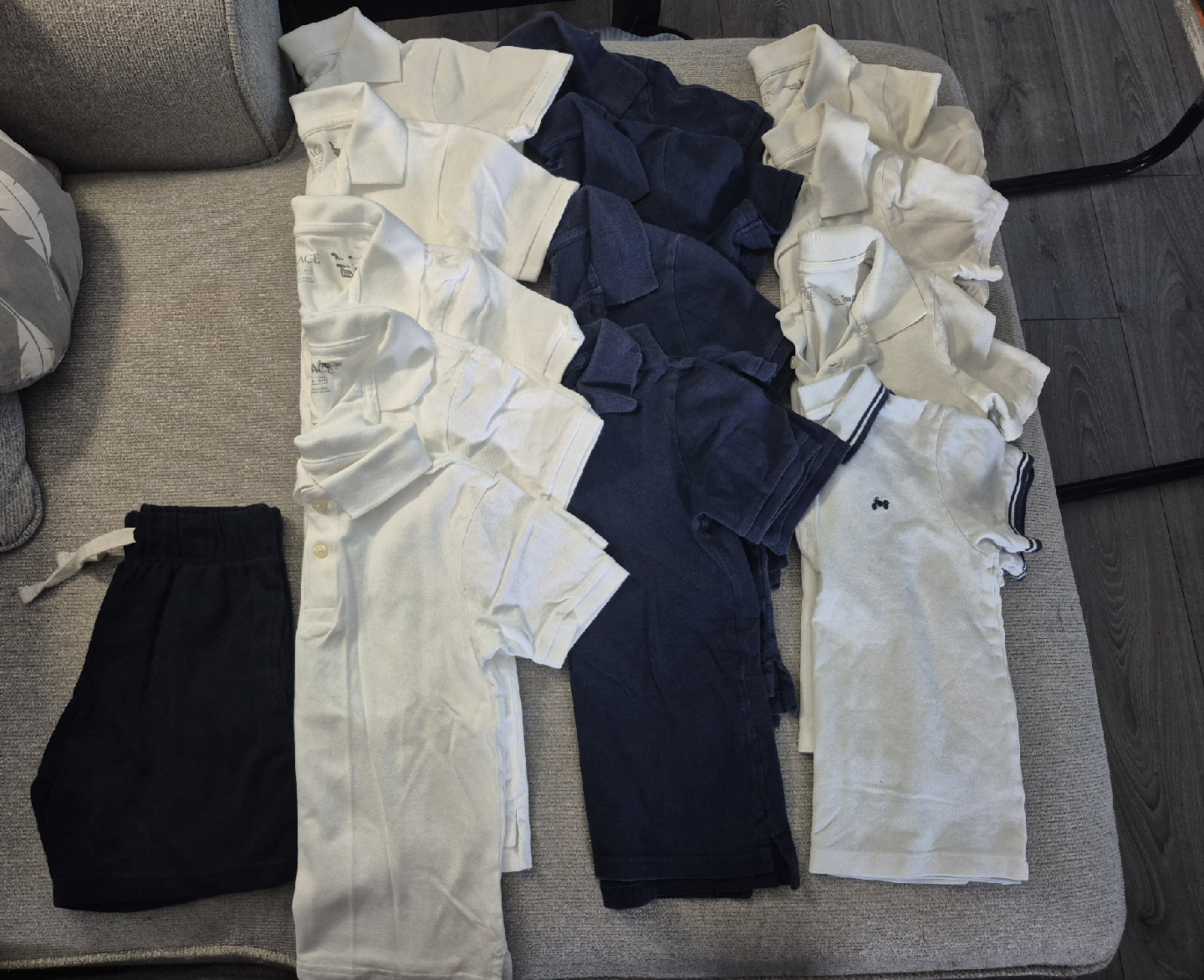 Kids' Place & Under Armour Polo Shirts and Shorts
