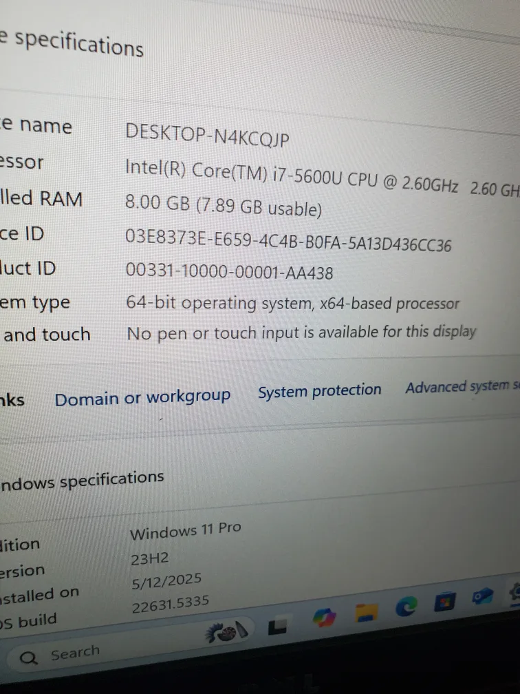14inch i7 5th gen Windows 11pro  Dell Latitude E7450 Laptop image indicator(7)