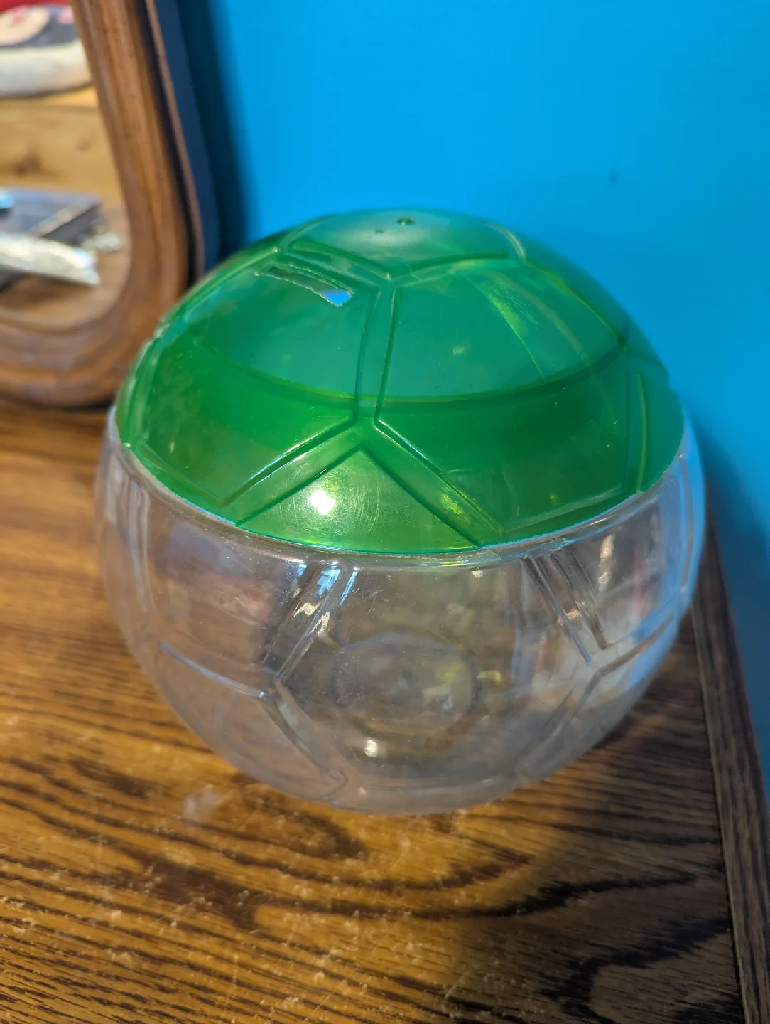 Green & Clear Soccer Ball Container + Money Saving image indicator(3)