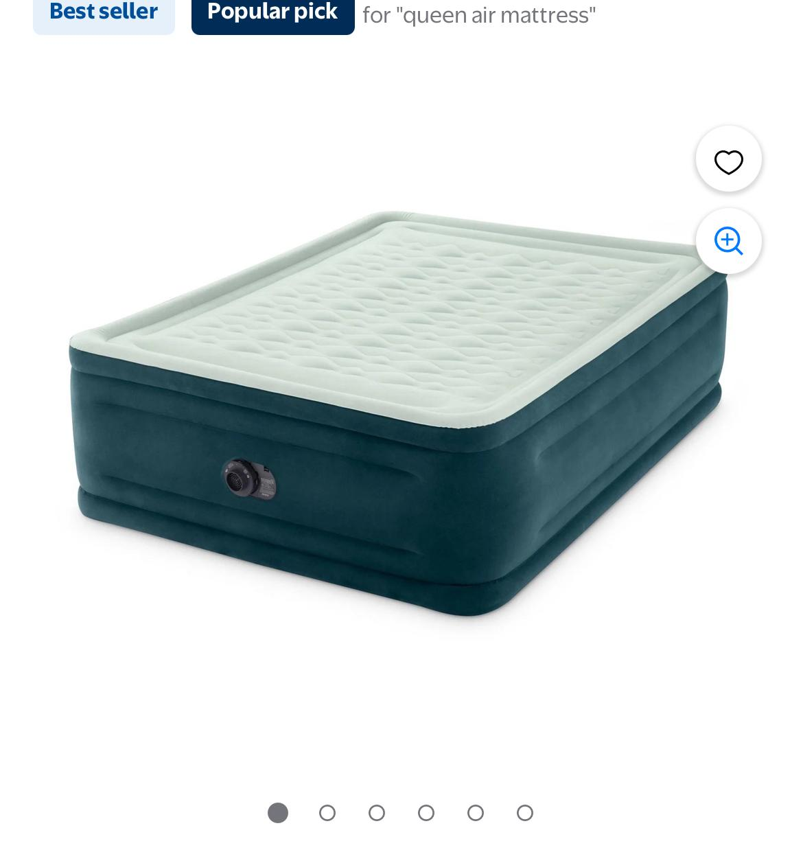 INTEX Dura-Beam Deluxe Queen Air Mattress - New