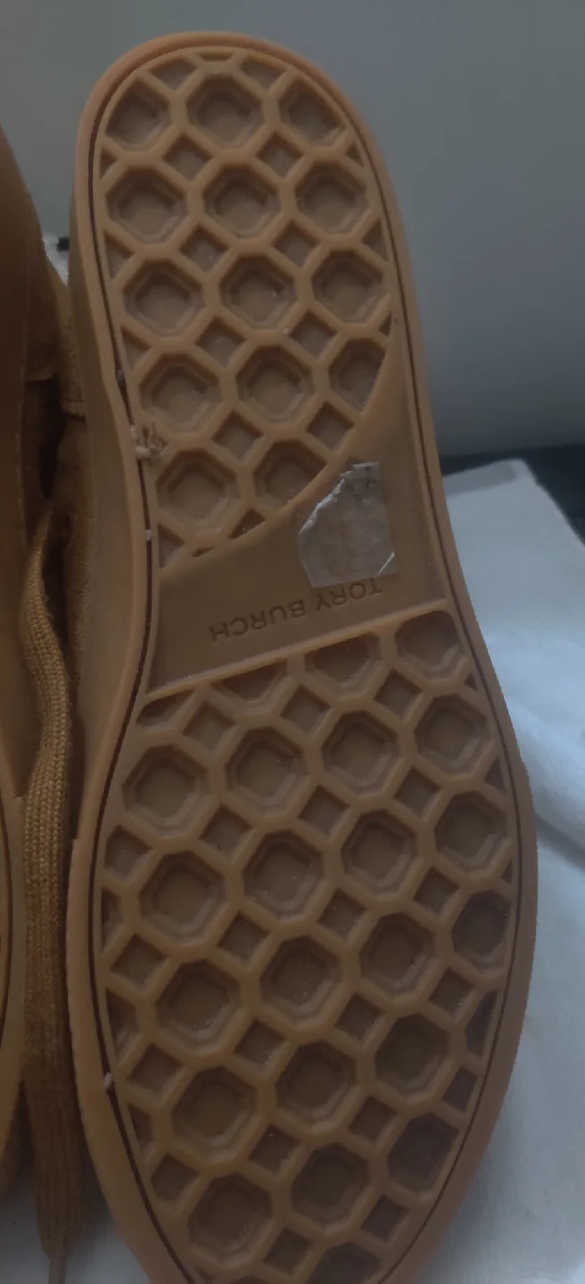 Tory Burch Suede & Shearling Sneakers image indicator(4)