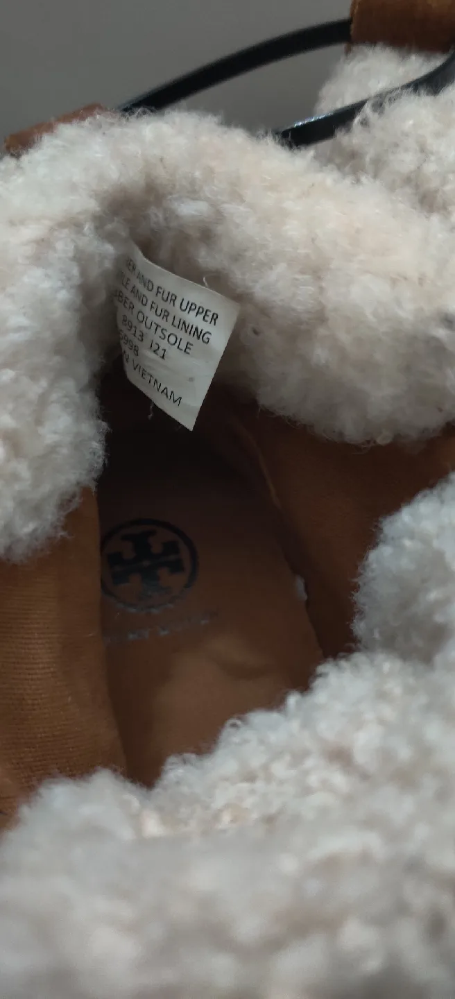 Tory Burch Suede & Shearling Sneakers image indicator(7)