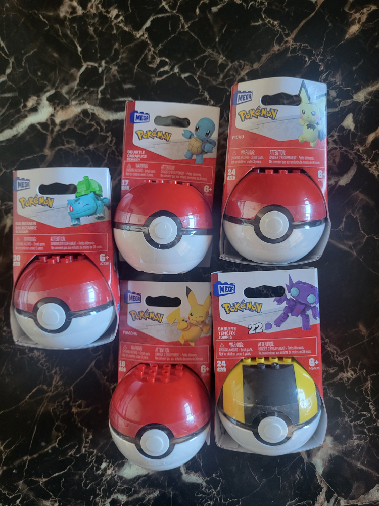 MEGA Pokémon Building Sets (New)